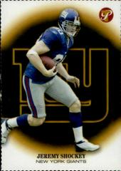 Jeremy Shockey [Gold Refractor] #123 Football Cards 2002 Topps Pristine Prices
