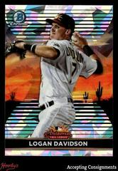 Logan Davidson [Atomic] #AFLS-24 Baseball Cards 2022 Bowman Chrome 2021 AFL Fall Stars Prices