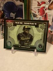 Jackson Chourio [Green] #NM-11 Baseball Cards 2023 Bowman Platinum New Money Prices