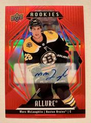 Marc McLaughlin [Red Rainbow Autograph] Hockey Cards 2022 Upper Deck Allure Prices