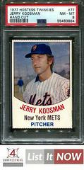 Jerry Koosman #77 Baseball Cards 1977 Hostess Twinkies Hand Cut Prices