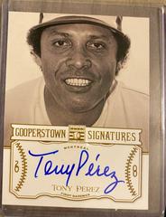 Tony Perez #HOF-PRZ Baseball Cards 2013 Panini Cooperstown Signatures Prices