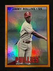 Jimmy Rollins [Orange] #MILB-16 Baseball Cards 2023 Topps Pro Debut MiLB Legends Prices