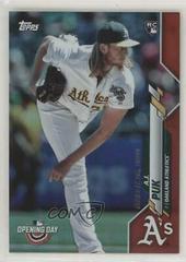 A.J. Puk [Red Foil] #168 Baseball Cards 2020 Topps Opening Day Prices