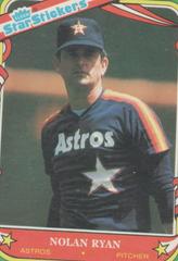 Nolan Ryan #103 Baseball Cards 1987 Fleer Star Stickers Prices