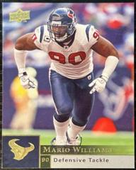Mario Williams #84 Football Cards 2009 Upper Deck Prices