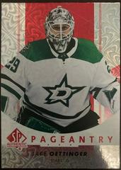 Jake Oettinger [Red] #P-14 Hockey Cards 2022 SP Authentic Pageantry Prices