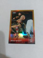 Bray Wyatt [Gold] #10 Wrestling Cards 2015 Topps Chrome WWE Prices