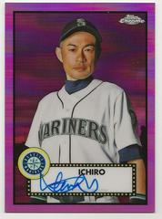 Ichiro [Pink] #PA-I Baseball Cards 2021 Topps Chrome Platinum Anniversary Autographs Prices
