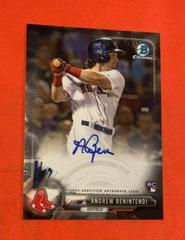 Andrew Benintendi [Chrome] Baseball Cards 2017 Bowman Rookie Autographs Prices