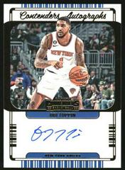 Obi Toppin [Gold] #CA-OBT Basketball Cards 2022 Panini Contenders Autographs Prices