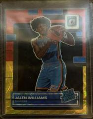 Jalen Williams [Red Gold Wave] #235 Basketball Cards 2022 Panini Donruss Optic Prices