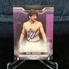 Ben Askren [Purple] #KA-BA Ufc Cards 2020 Topps UFC Knockout Autographs Prices