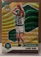 Larry Bird [Gold Mosaic] Basketball Cards 2020 Panini Mosaic Prices