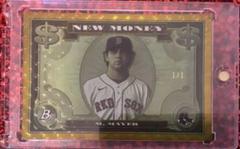 Marcelo Mayer [Foilfractor] #NM-17 Baseball Cards 2023 Bowman Platinum New Money Prices