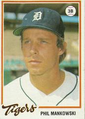 Phil Mankowski #17 Baseball Cards 1978 Burger King Tigers Prices
