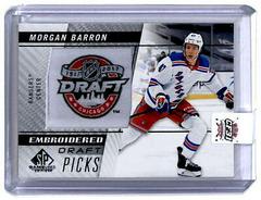 Morgan Barron #88 Hockey Cards 2021 SP Game Used Embroidered in History Prices
