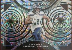 Jaxon Smith-Njigba [Blue Finite Electric Etch] #8 Football Cards 2023 Panini Obsidian Tunnel Vision Prices