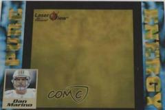 Dan Marino [Gold] #35 Football Cards 1996 Pinnacle Laser View Prices