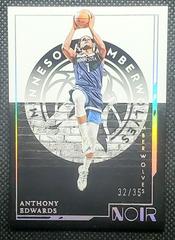 Anthony Edwards [Holo Silver] Basketball Cards 2021 Panini Noir Prices