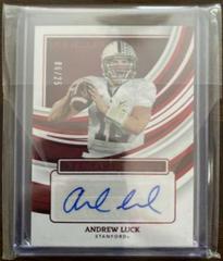 Andrew Luck [Ruby] #GS-ALU Football Cards 2022 Panini Immaculate Collegiate All Time Greats Signatures Prices