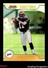 Akili Smith [Refractor] #SC11 Football Cards 1999 Bowman Chrome Scout's Choice Prices