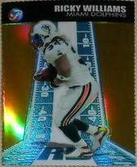 Ricky Williams [Gold Refractor] #7 Football Cards 2004 Topps Pristine Prices