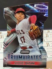 Shohei Ohtani [Black] #T-25 Baseball Cards 2023 Stadium Club Triumvirates Prices