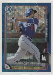 Corey Seager [Blue Wave Refractor] #BCP250 Baseball Cards 2015 Bowman Chrome Prospects Prices