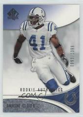 Antoine Bethea Football Cards 2006 SP Authentic Prices