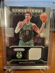 Brook Lopez Basketball Cards 2021 Panini Prizm Sensational Swatches Prices