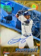 Julio Rodriguez [Gold Lava Refractor] #B21-JR Baseball Cards 2021 Bowman’s Best of 2021 Autographs Prices