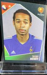 Thierry Henry Soccer Cards 2004 Panini UEFA Euro Prices