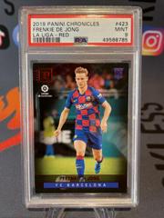 Frenkie de Jong [La Liga Red] Soccer Cards 2019 Panini Chronicles Prices