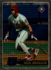 Juan Gonzalez #129 Baseball Cards 1996 Topps Chrome Prices