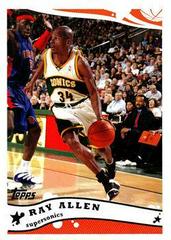 Ray Allen #14 Basketball Cards 2005 Topps Prices