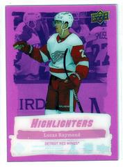 Lucas Raymond [Pink] #HL-20 Hockey Cards 2022 Upper Deck Highlighters Prices