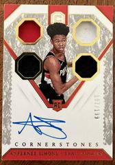 Anfernee Simons [Rookie Autograph Relics] Basketball Cards 2018 Panini Cornerstones Prices