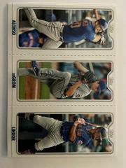 Alonzo/DeGrom/Lindor Baseball Cards 2022 Topps Opening Day Triple Play Prices