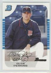Glen Perkins Baseball Cards 2005 Bowman Prices