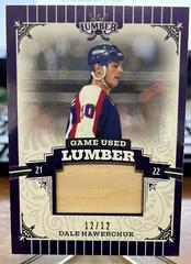 Dale Hawerchuk [Purple] Hockey Cards 2021 Leaf Lumber Game Used Prices