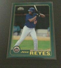Jose Reyes #T242 Baseball Cards 2001 Topps Chrome Traded Prices
