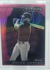 Bryce Harper [Pink] #24 Baseball Cards 2022 Panini Chronicles Titan Prices