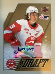 Christopher Brown [Autograph] Hockey Cards 2022 Upper Deck CHL First Draft Prices