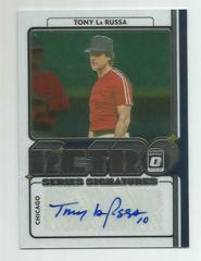 Tony La Russa #RET-TL Baseball Cards 2021 Panini Donruss Optic Retro Signature Series Prices