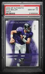 Kyle Boller [Gold] #6 Football Cards 2004 SP Authentic Prices