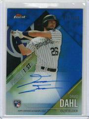 David Dahl Baseball Cards 2017 Topps Finest Firsts Autographs Prices