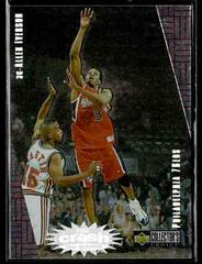 Allen Iverson #R20 Basketball Cards 1997 Collector's Choice Crash the Game Prices