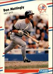 Don Mattingly Baseball Cards 1988 Fleer Prices