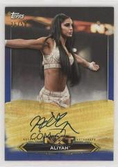 Aliyah [Blue] #A-AL Wrestling Cards 2020 Topps WWE NXT Roster Autographs Prices